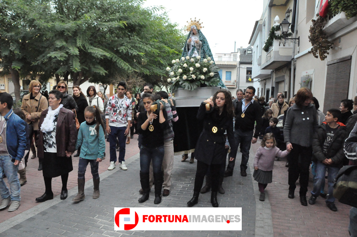 Procesión de la Esperanza de Fortuna, Murcia, 2012